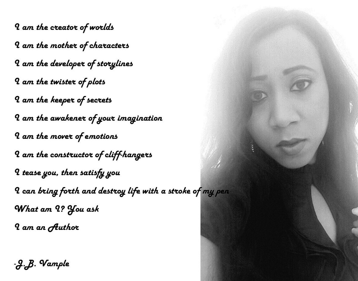 JBVample's tweet photo. #Author #Poem #Somethingsmall #randomsh%t #writerslife #amwriting https://t.co/nAoRTRP81U