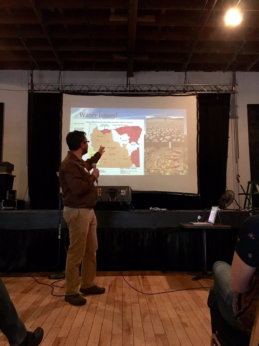 .<a href="/SmartVineyard/">SmartVineyard</a> discussing the applications for their sensor technology in monitoring water levels at <a href="/NewTechPDX/">NewTech PDX</a>