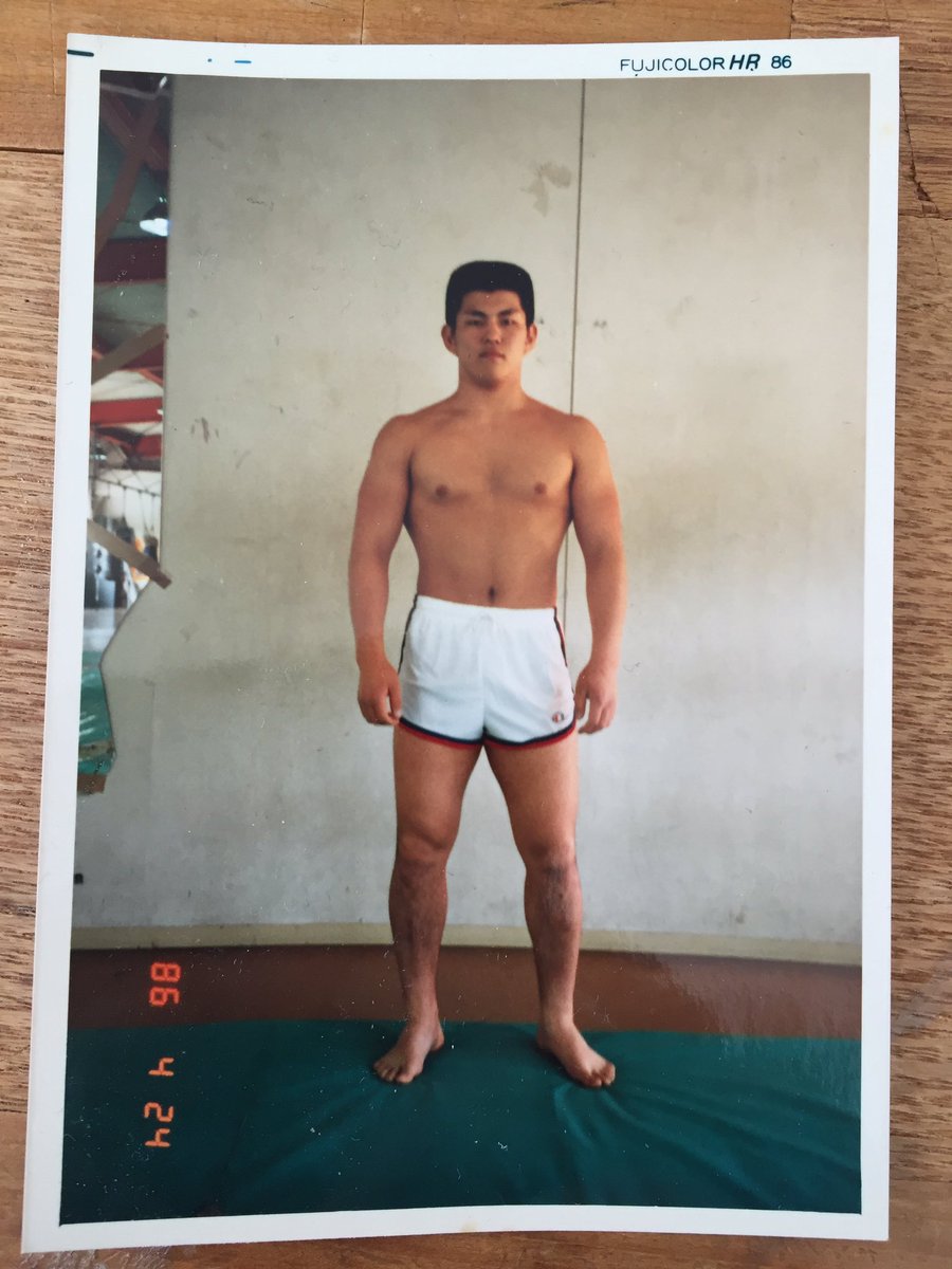 お宝写真…その2】30年前の今頃。新日本プロレスに提出した履歴書に同封