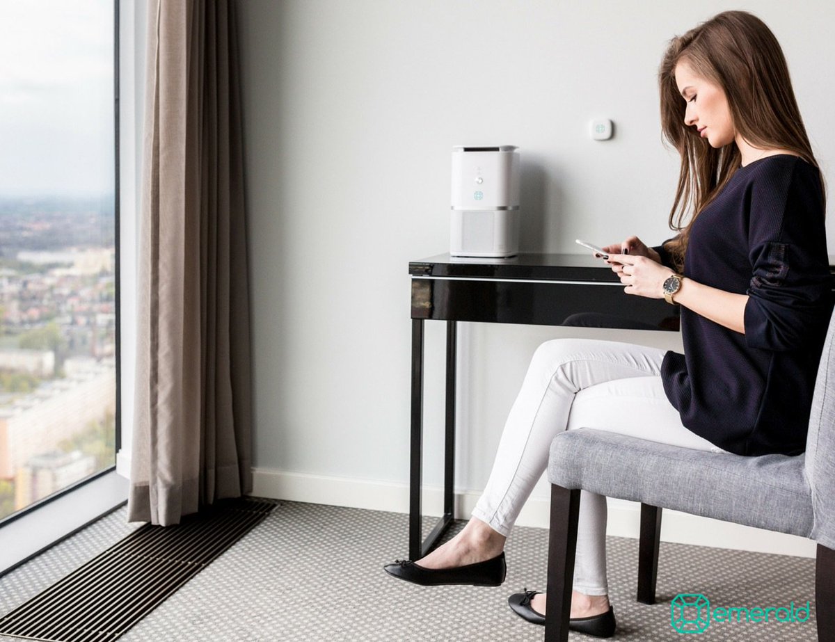 Air Quality System by <a href="/emerald_iot/">Emerald</a> gdfl.co/25b53Sl Ensures to keep you safe from #airpollution! #smarthome