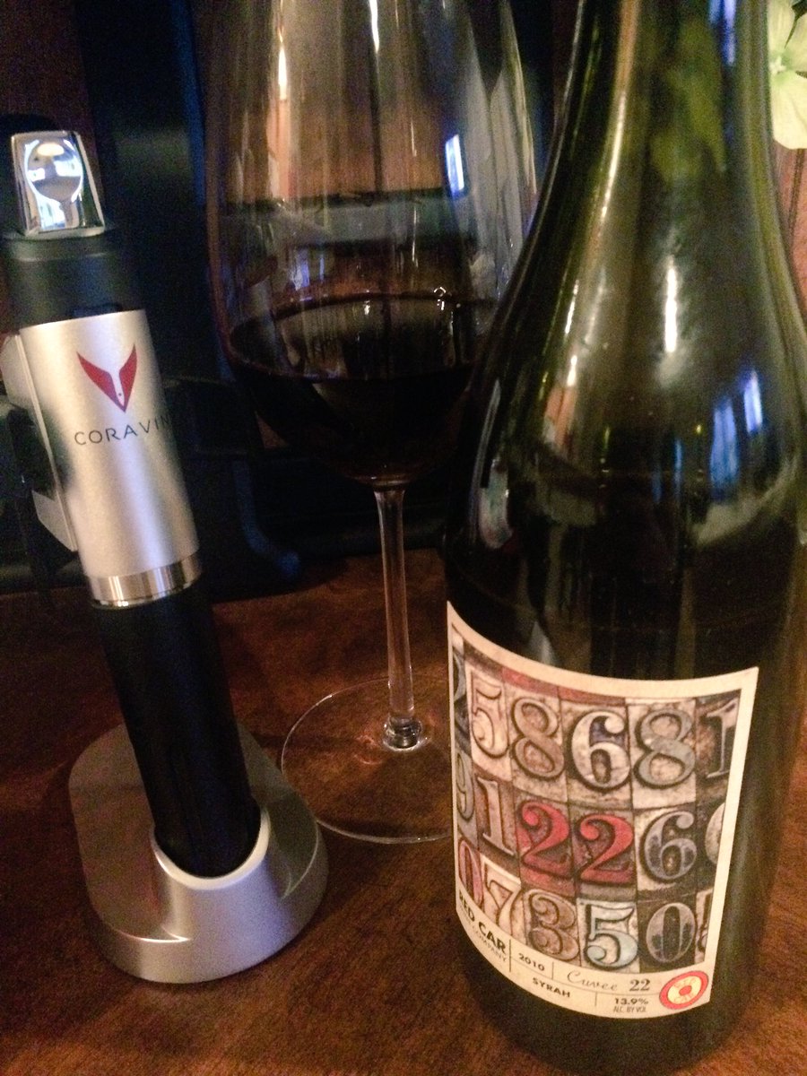 One of those nights that calls for #Coravin <a href="/redcarwine/">Red Car Wine</a>!#justoneglass #drinkwell #winelover