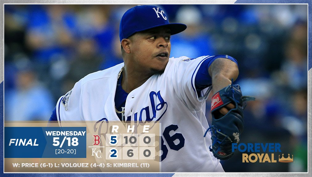 Royals's tweet photo. RECAP: @SalvadorPerez15 homers in nightcap, #Royals split double-header with Red Sox: https://t.co/GrxuhsCazS https://t.co/pOYGhqwXrL