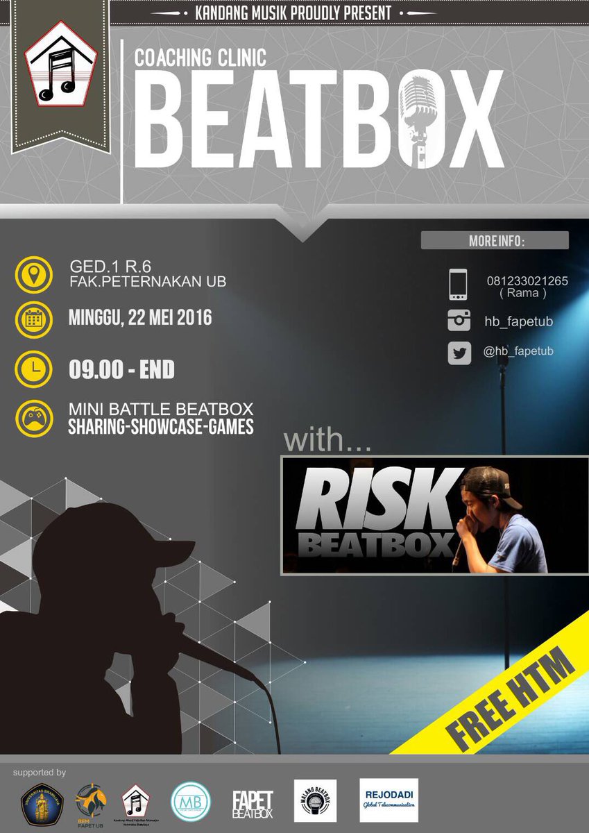 Penasaran kan gimana keseruan acaranya? So, jangan lupa dateng guys!