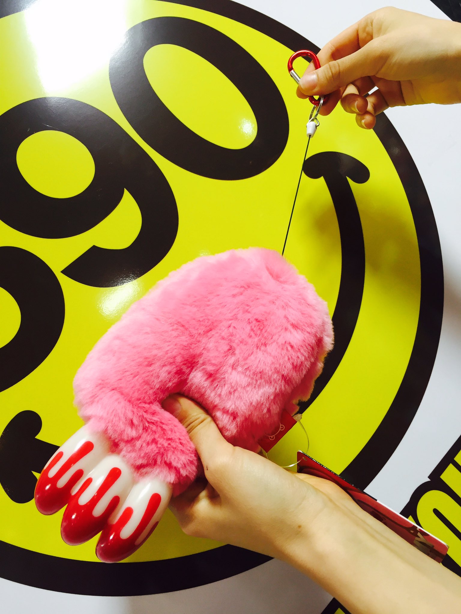 グルーミー　GLOOMY ぬいぐるみ　腕　手　爪　パスケース グルーミー GLOOMY ぬいぐるみ 腕 手 爪 パスケース グルーミー GLOOMY