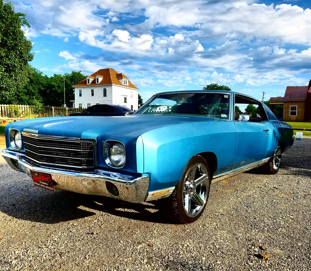 Ready for the street! #70montecarlo #bluebitch #ratherdriveoldthannew