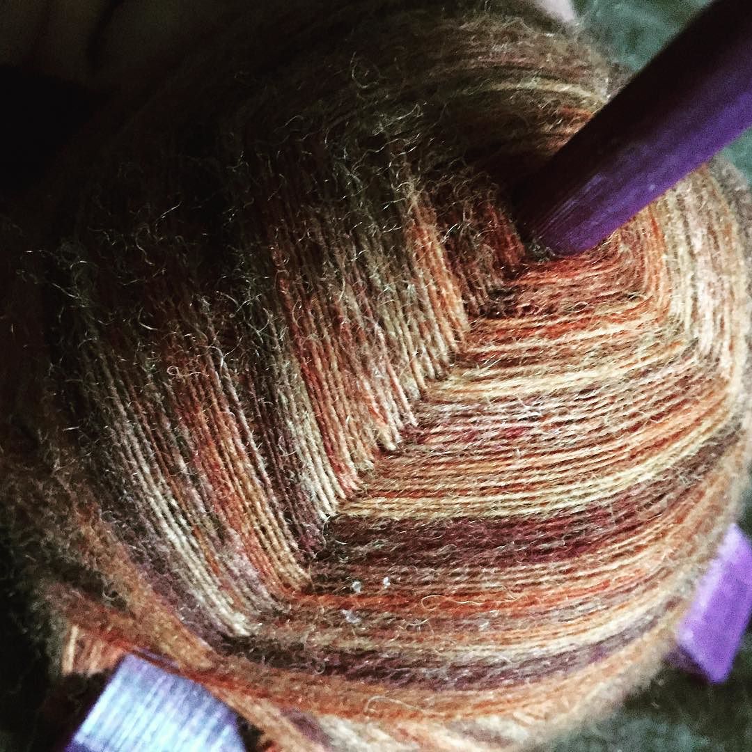 DragonwoolSheep's tweet photo. from shirstycat :: Finally ready to ply!!!! It's only been a WIP since July 2015. #turkishspindle #turtlemade #spin… https://t.co/PQlQeeHb4O