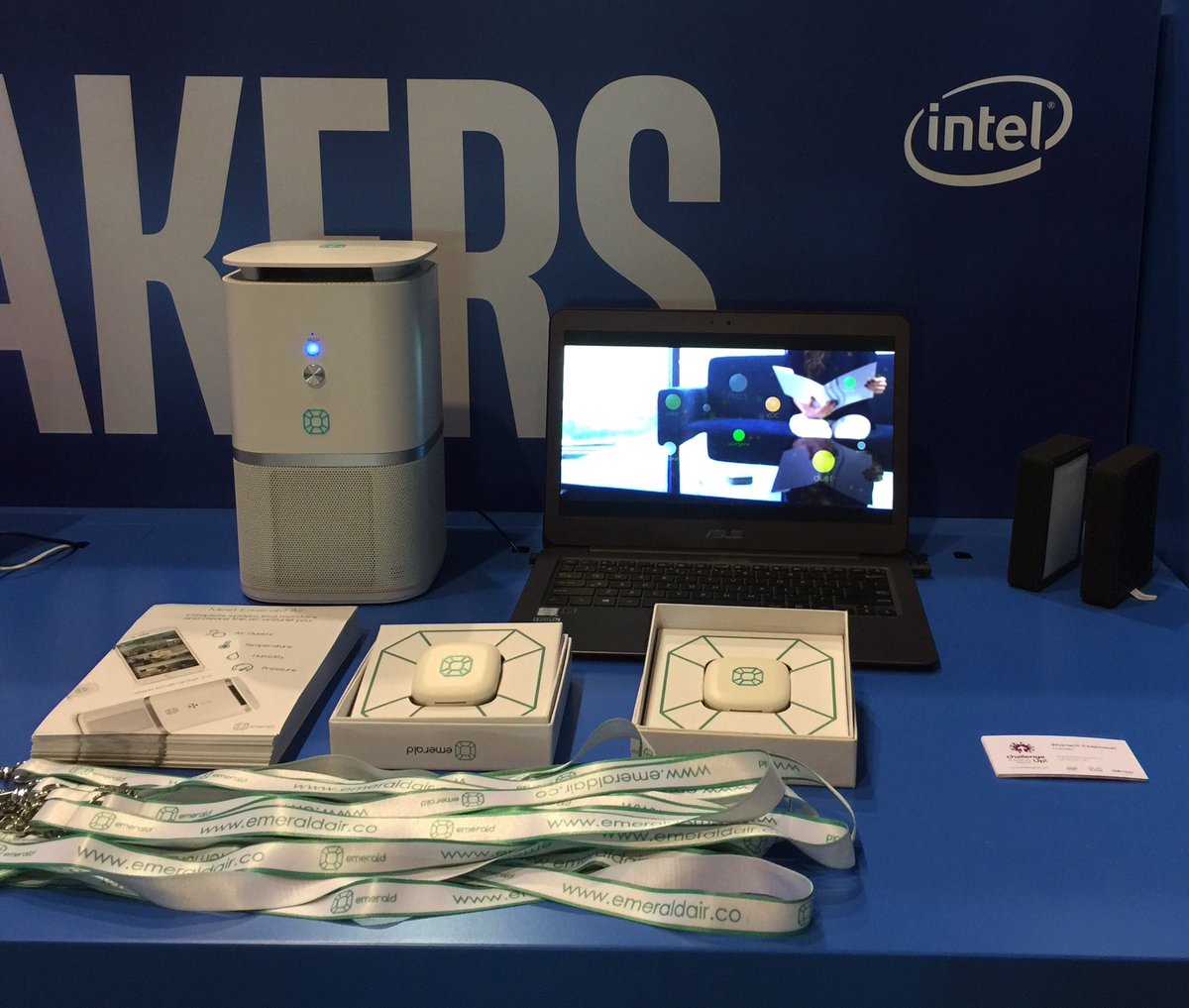 emeraldair.co #infoshare #airquality #emeraldair #intel #tech #startup #IoT #techcrunch #mashable #verge