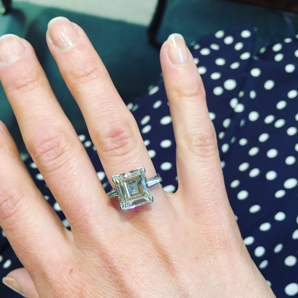 Some days at work, ey? 😬 #diamondring