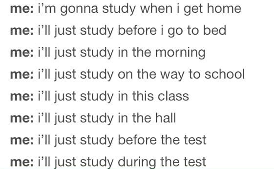 9GAG's tweet photo. when I have a test the next day https://t.co/zppNLqj8Hw