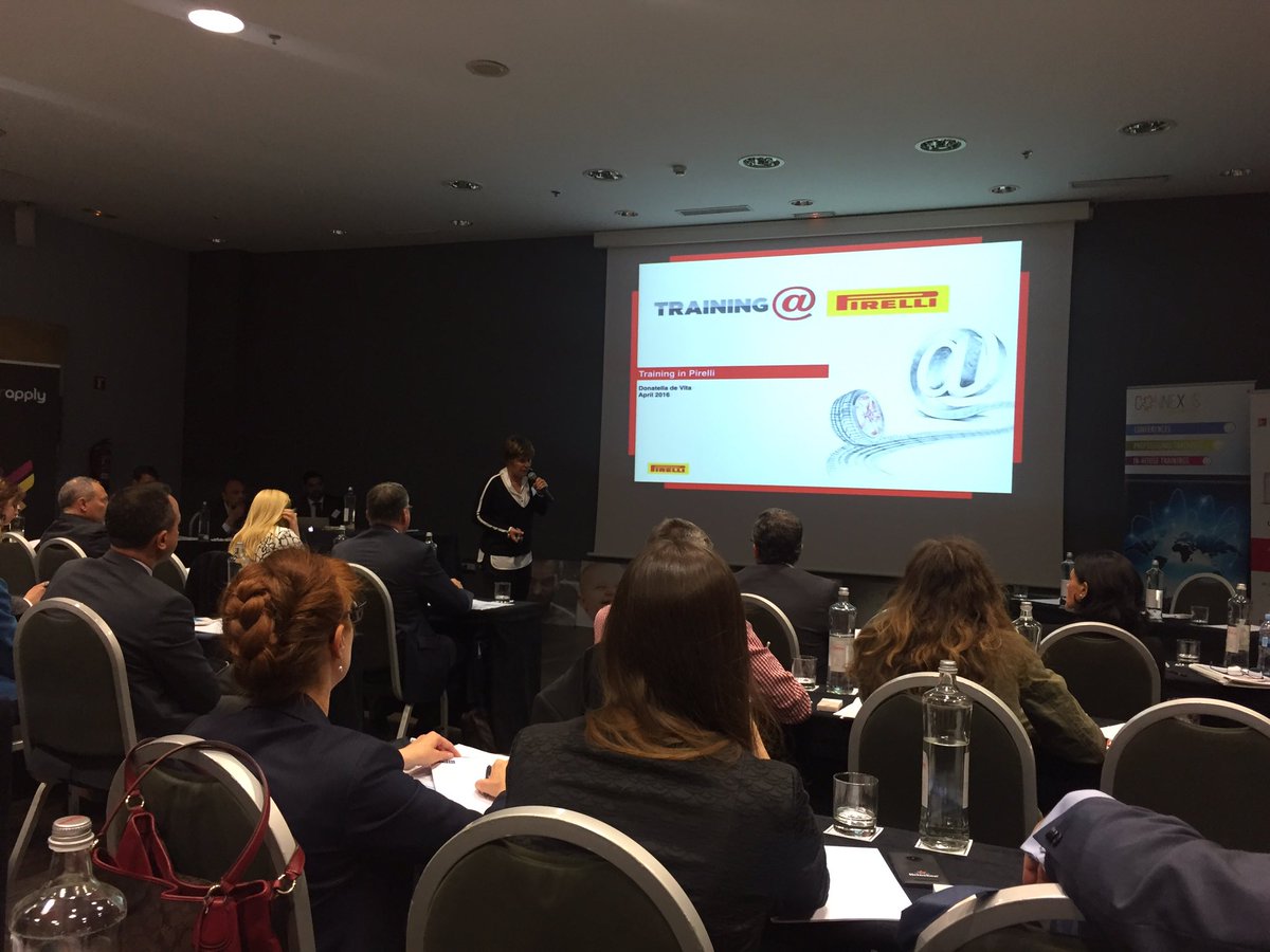 InesLoriga's tweet photo. Listening Pirelli case study on training and development at #ngcu16. Thank you @playforapply! https://t.co/LaqkqkFWff
