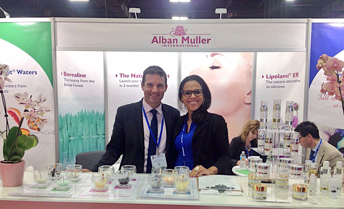 Among <a href="/NYSCC/">NYSCC</a> 's hot trends in formulas, #Albanmuller introduced its latest innovations for US market last week