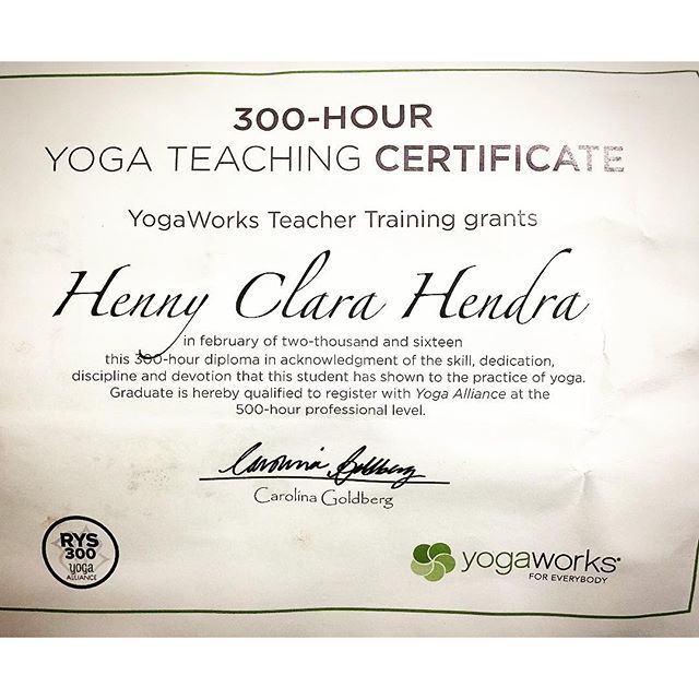 #grateful #ecstatic to receive my #yoga #teachingcertificate from #YogaWorks 🎉😍… yogaburn.cf/grateful-ecsta…