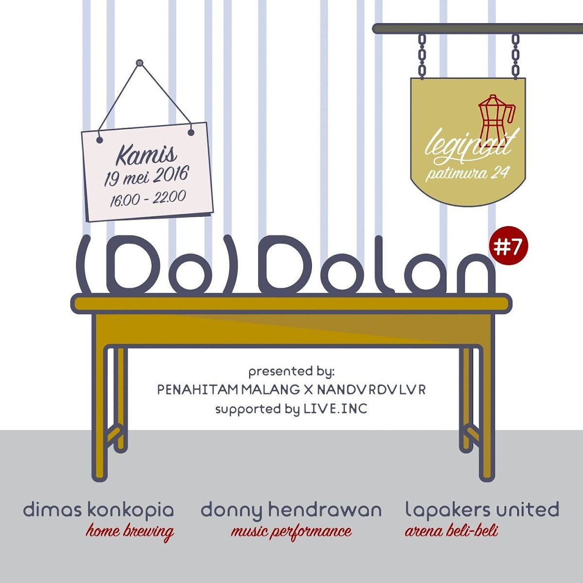 Dagang, barter, silaturahmi, menggambar dan bermain musik #dodolan <a href="/nandurdulur/">nandurdulur</a>