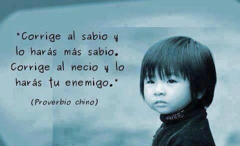 BelenArcones's tweet photo. Corrige al sabio y le harás más sabio. Corrige al necio y lo harás tu enemigo https://t.co/EsuAGSd1P7 #Aprendizaje #educacion
