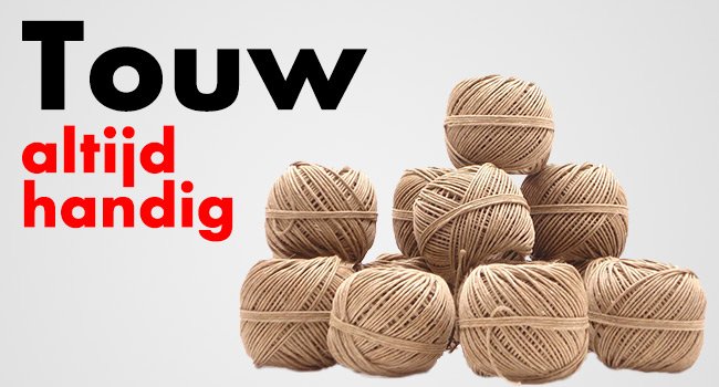 Je denkt er misschien niet direct aan, maar ook dit hebben we.

twiskbv.nl/touw-c-1783.ht…