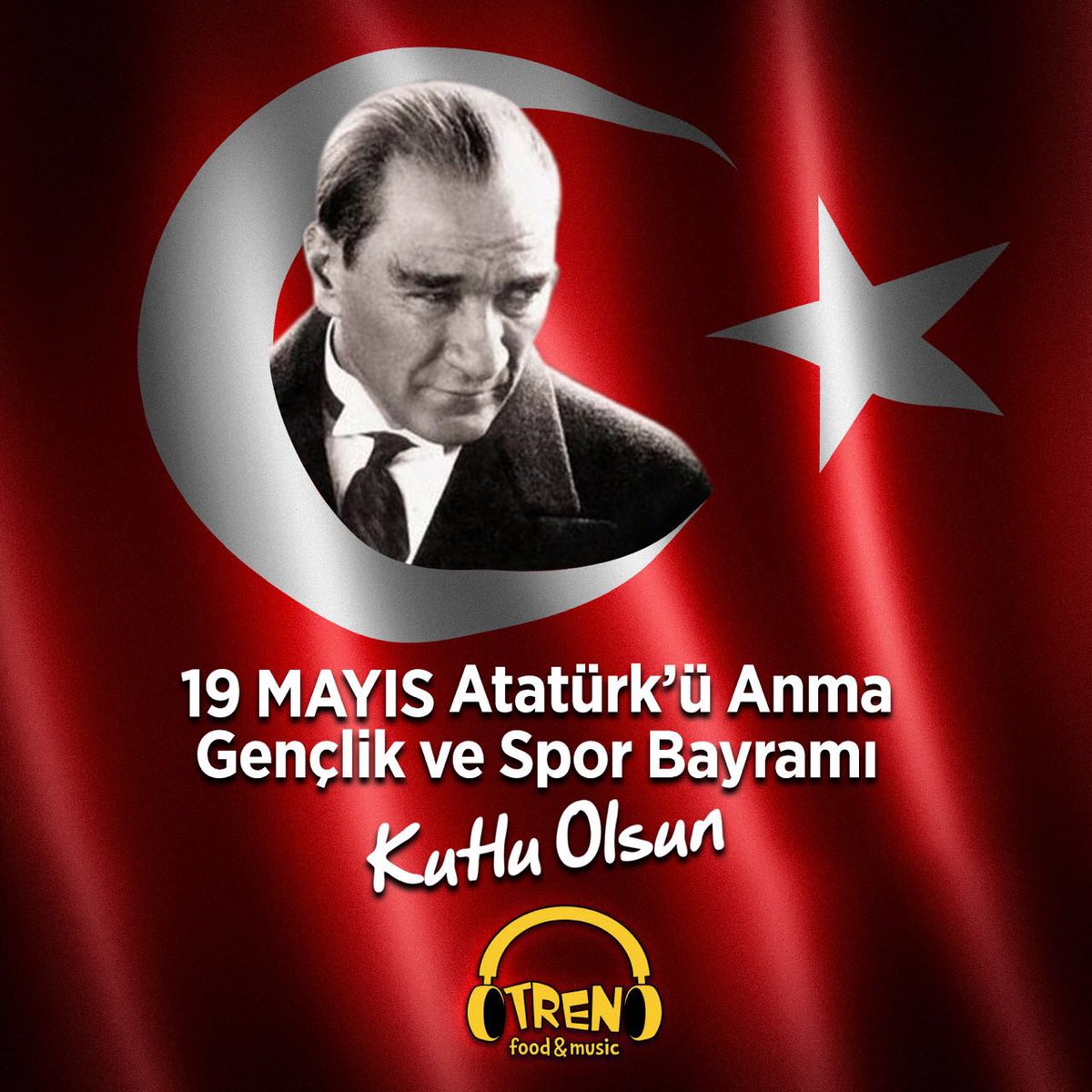 19 Mayıs Atatürk'ü Anma, Gençlik ve Spor Bayramımız Kutlu Olsun!