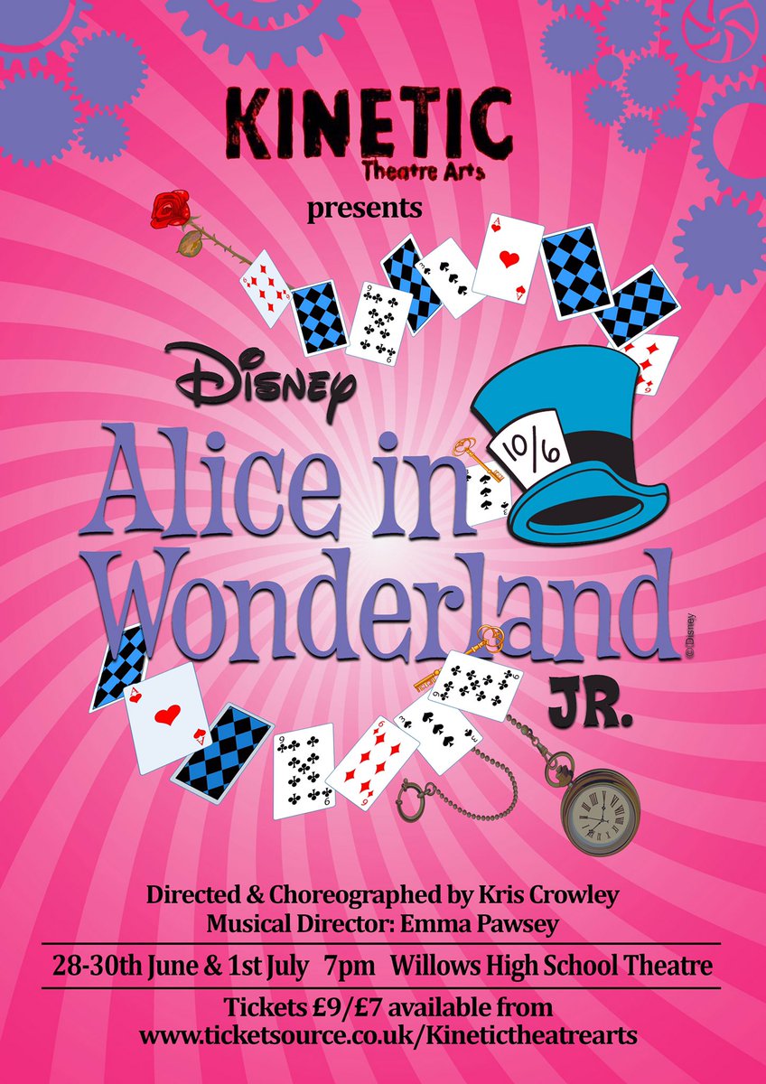 <a href="/CardiffSinging/">Cardiff Singing</a> R/T? Kinetic presents Alice In Wonderland 28th June-1st July Willows High ticketsource.co.uk/kinetictheatre…