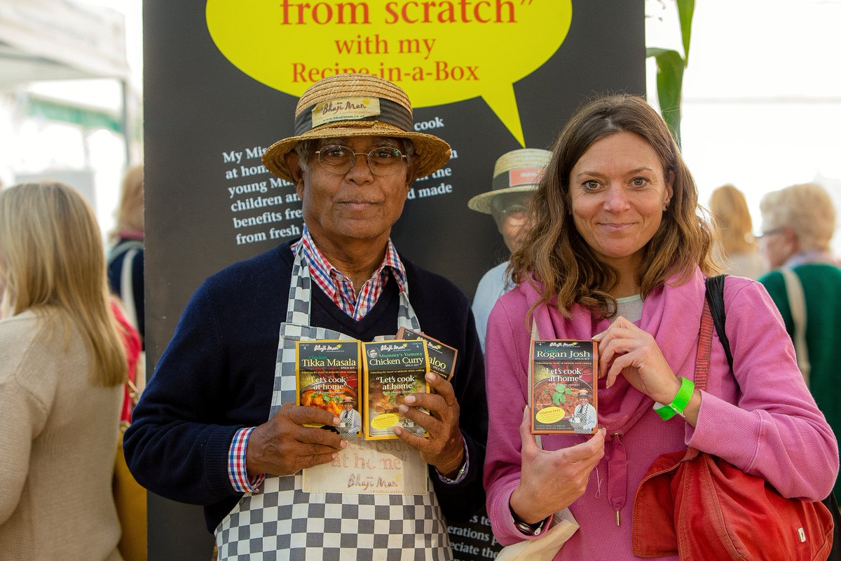 Looking forward to a great Show <a href="/bhajiman/">Bhaji Man</a>.co.uk recipe-in-a-Box to cook from scratch authentic Indian dishes