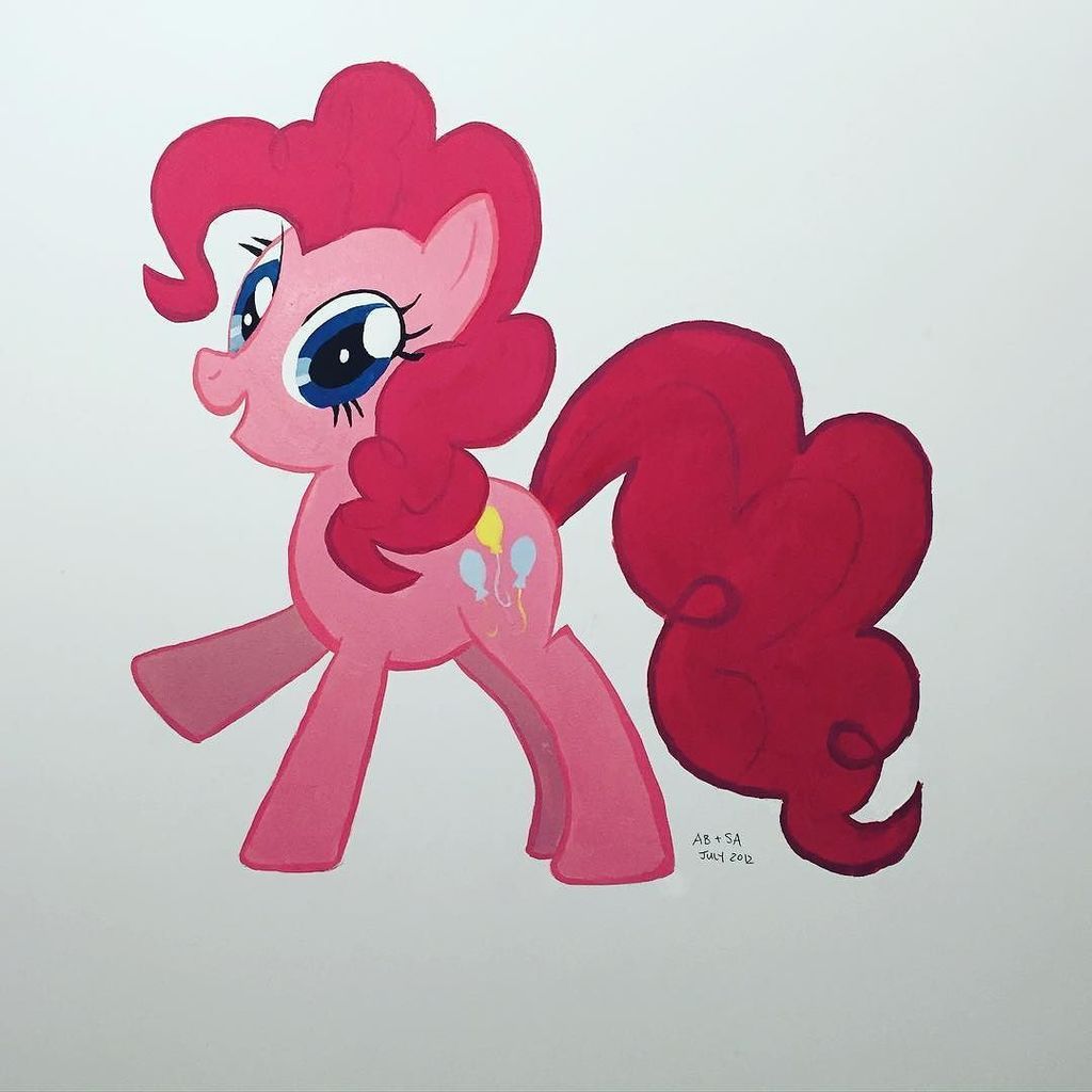 PinkieFanClub's tweet photo. One of my favorite art installments at work #PinkiePie #Bronies #ElementOfLaughter #MLP #MyLittlePony #FriendshipIs… https://t.co/XulnqJDHFt