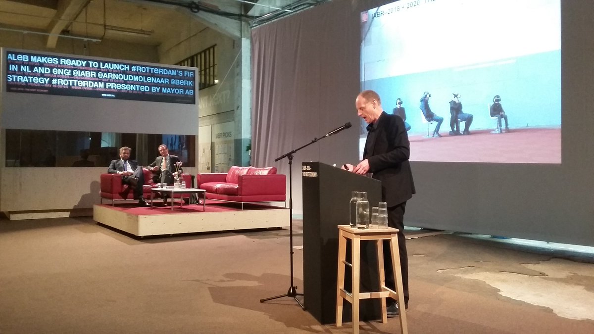 ResilientRdam's tweet photo. In order to solve global problems, we need to tackle city problems first. @georgebrugmans @IABR #ResilientRdam https://t.co/00QdjlqvME