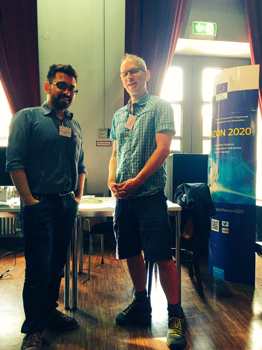 Come meet the <a href="/WeSenseIt/">WeSenseIt Project</a> team at the EU projects stand at #ECSA2016