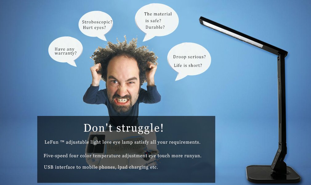 LeFunsmart's tweet image. LeFun ™ adjustable light love eye lamp satisfy all your requirements.
amazon.com/dp/B01DA3XTFQ/…