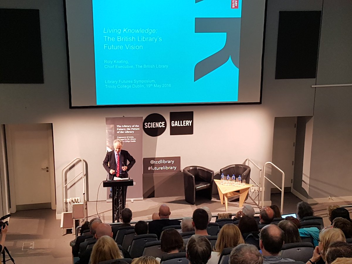 tcddublin's tweet image. .@britishlibrary @StanfordLibs @bodleianlibs &amp;amp; @Metalabharvard heads speaking @tcdlibrary #futurelibrary symposium