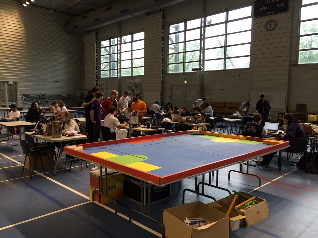 Les équipes sont arrivés #persycup2016