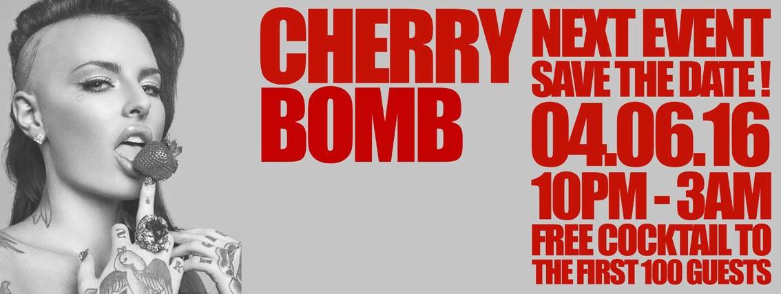 DJMoniCaDee's tweet photo. #savethedate #cherrybomb #camden 4June2016 https://t.co/UKhep3h6xk