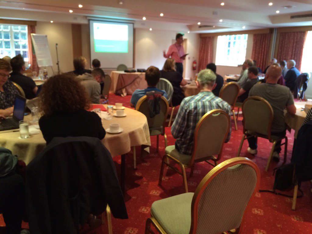 bpdt's tweet photo. #dyo16 Nigel Genders briefing DYOs on new developments in the national scene. https://t.co/68gAj6sner