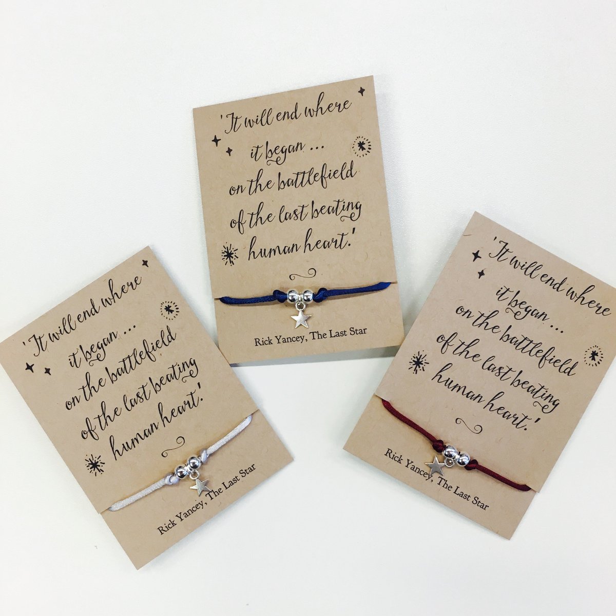 penguinplatform's tweet photo. 3 days to go til #THELASTSTAR! RT to win one of these beautiful bracelets from @LitEmporium https://t.co/cONjHsIkM6 https://t.co/thYiZUyvXy