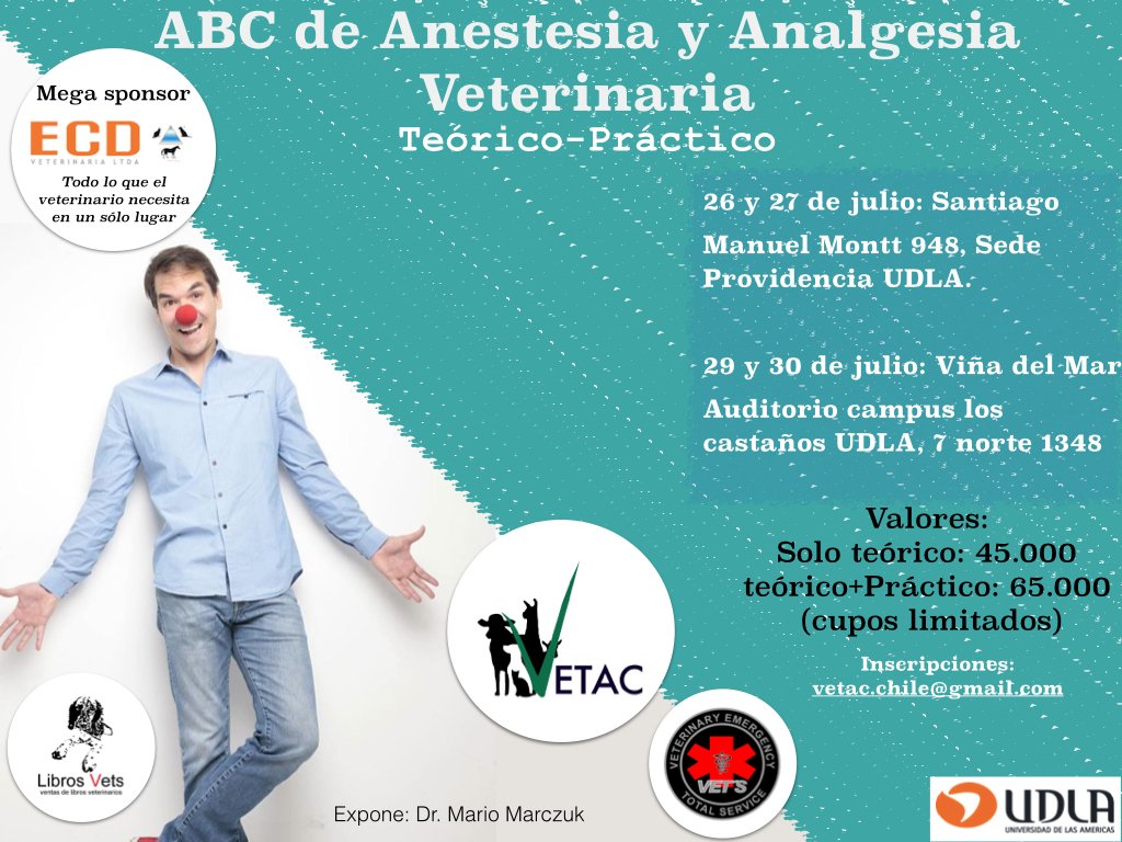 VETACChile's tweet photo. Ya te inscribiste? no dejes pasar esta gran oportunidad de agitar tu mente! #muchomasquevets #VETAC #veterinario https://t.co/Ynx76Geny3