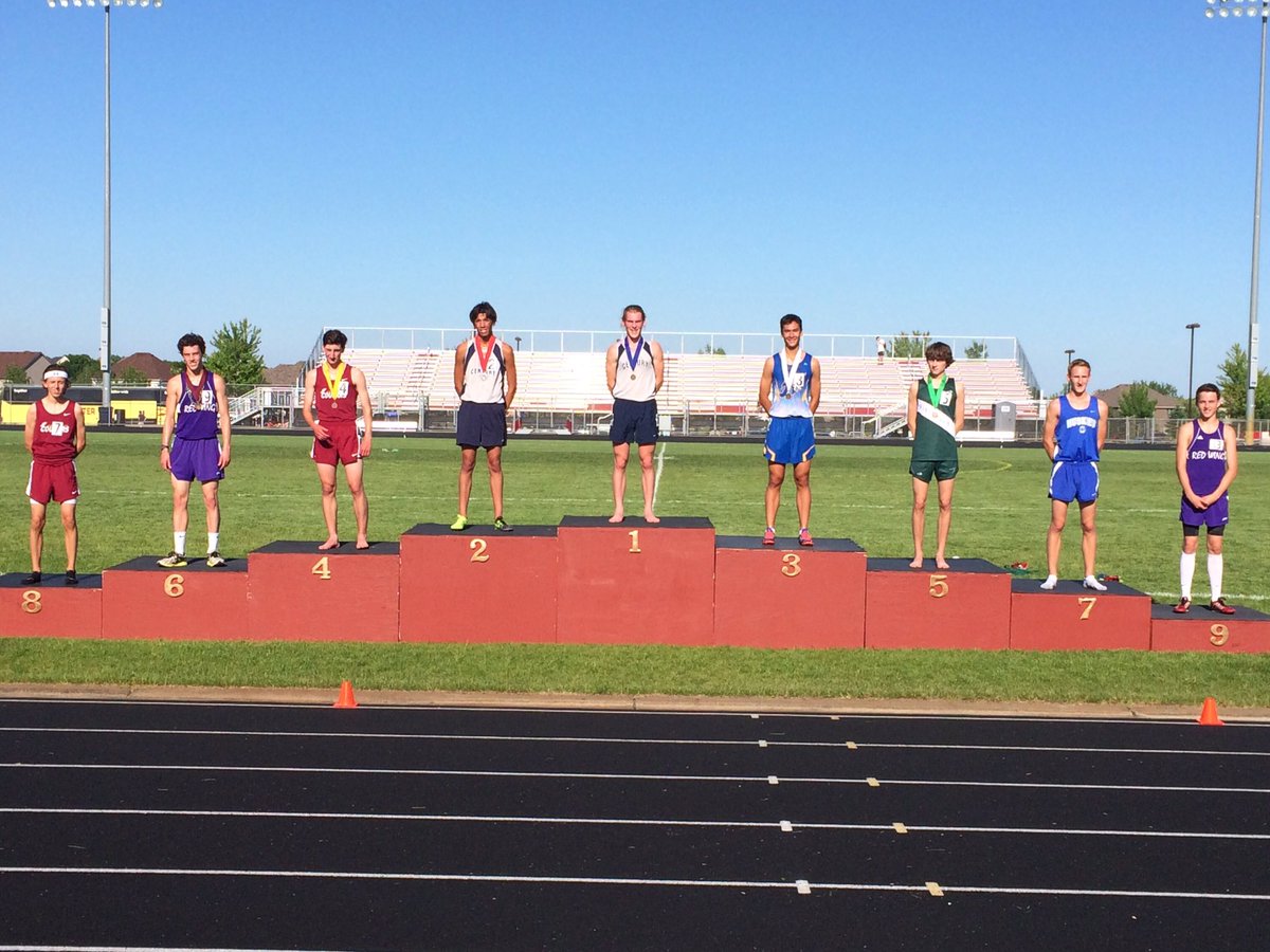 peteotterson's tweet photo. Congrats Jack &amp; @Sam_TF_Moerbitz 4 making it 2 the section medals podium at the State Sectional Meet 10:01 PR #3200 https://t.co/aQ6S1VsLS1