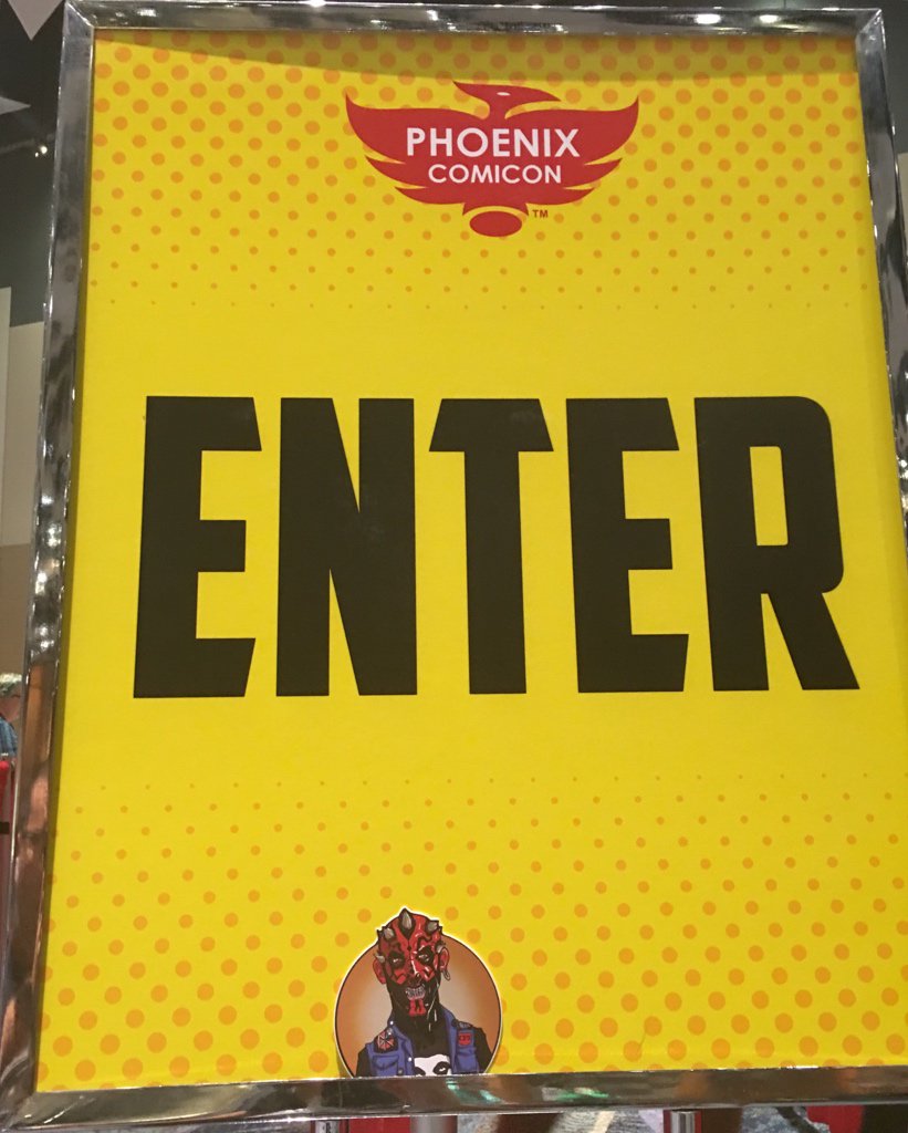 PopStickerCo's tweet photo. It’s going to be a hot weekend. What better way to spend it then with a bunch of sweaty nerds at @PhoenixComicon. https://t.co/gLbIZ5hZbS