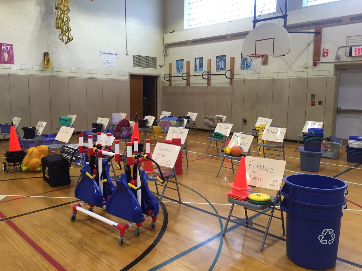 court_pe's tweet photo. Field Day preparation.....#Phase2Complete https://t.co/GhZ1J3sOW1