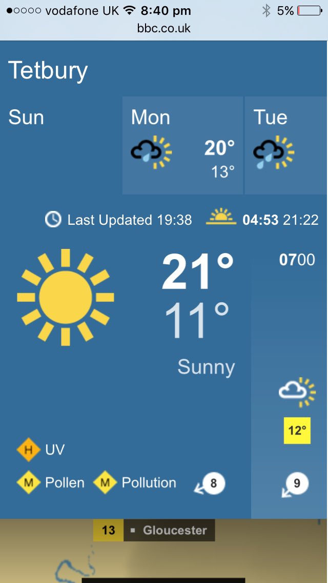 Forecast looks good for Sunday's sportive starting from 9am at Chavenage House britishcycling.org.uk/events/details…