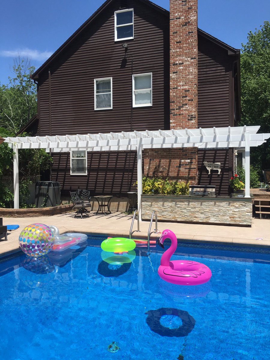 cfdllc's tweet image. #Pergola #poolside East Lyme, CT. by @cfdllc 8606620956 Your pool wants one now!!