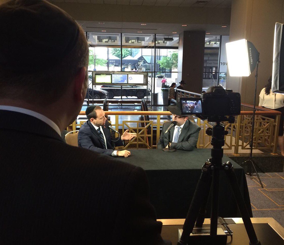 "In the Moment" at the Agudah dinner on June 1st