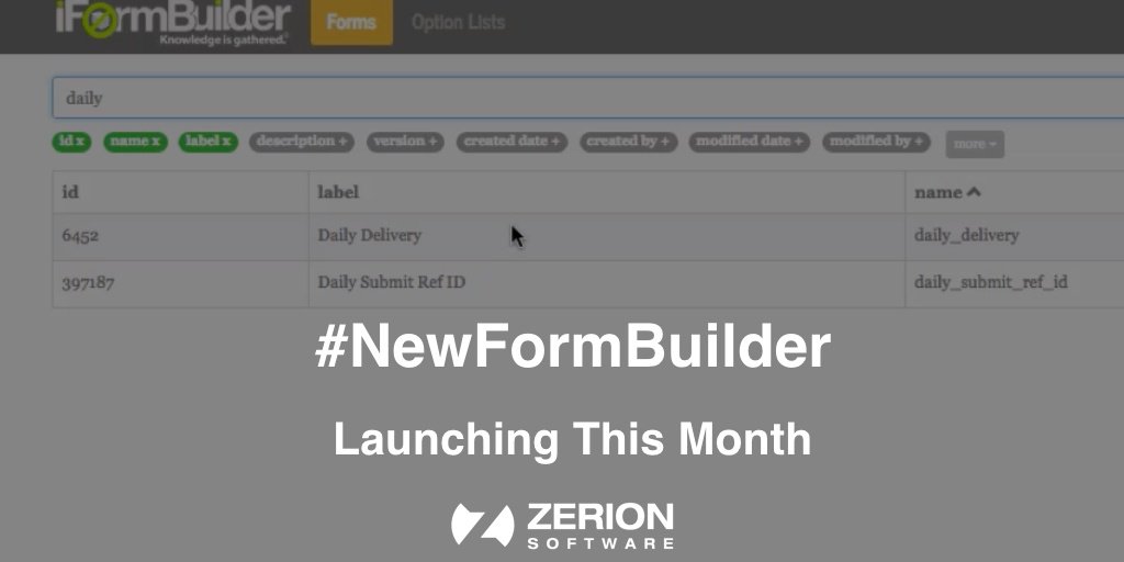 zerionsoftware's tweet image. Ready for the #NewFormBuilder? See the improvements to searching for forms. bit.ly/1U0prOP