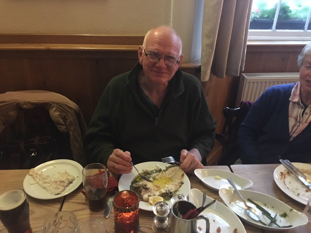 FightingCocksWA's tweet image. Graham Duncanson. last supper b4 the 2nd stage of the bike ride. Norwich to South Africa @TonyFisherLive @BBCEssex