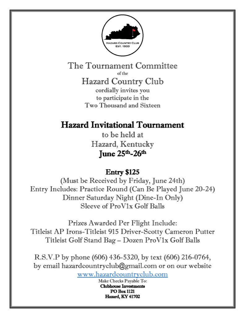 Hazard Country Club Twitter