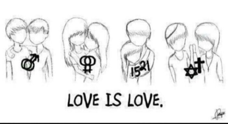 camillarry_'s tweet photo. #LoveIsLove l'amore è amore. Siamo liberi di amare chi vogliamo, senza pregiudizi. https://t.co/DAPVjA5SnU