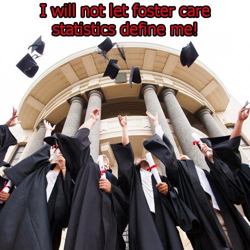 #FosterYouth overcome incredible hardship &amp; strive to achieve success everyday!  ow.ly/JZmc300RpfQ