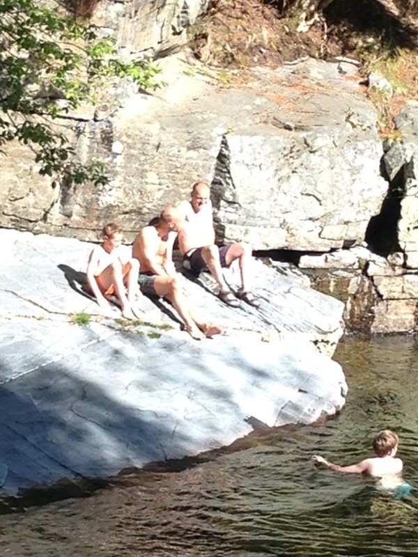 AndyBarclayWatt's tweet photo. Loving our holiday. #Scotland #familytime #riverswimming #goodwalks #greatviews https://t.co/zNOA4jsuNH