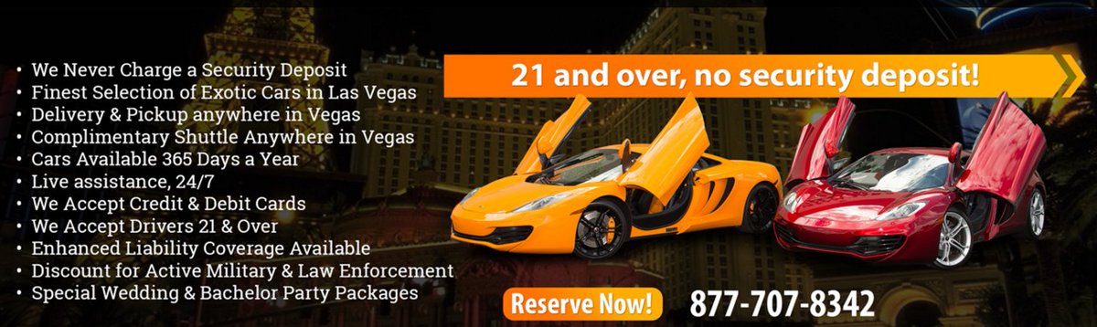 #DreamCarsLasVegas offers the complete exotic rental car solution #Vegas #Style. Book Us: bit.ly/1IFGj3t