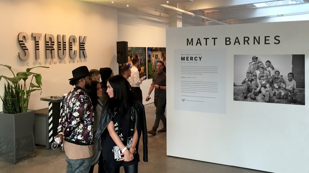 ROOFTOPAgency's tweet photo. Be sure to check out the @MercyShips Exhibit by @MattBarnesPhoto at @STRUCKtoronto until June 4! #SupportMercyShips https://t.co/nmu4S0R0wu