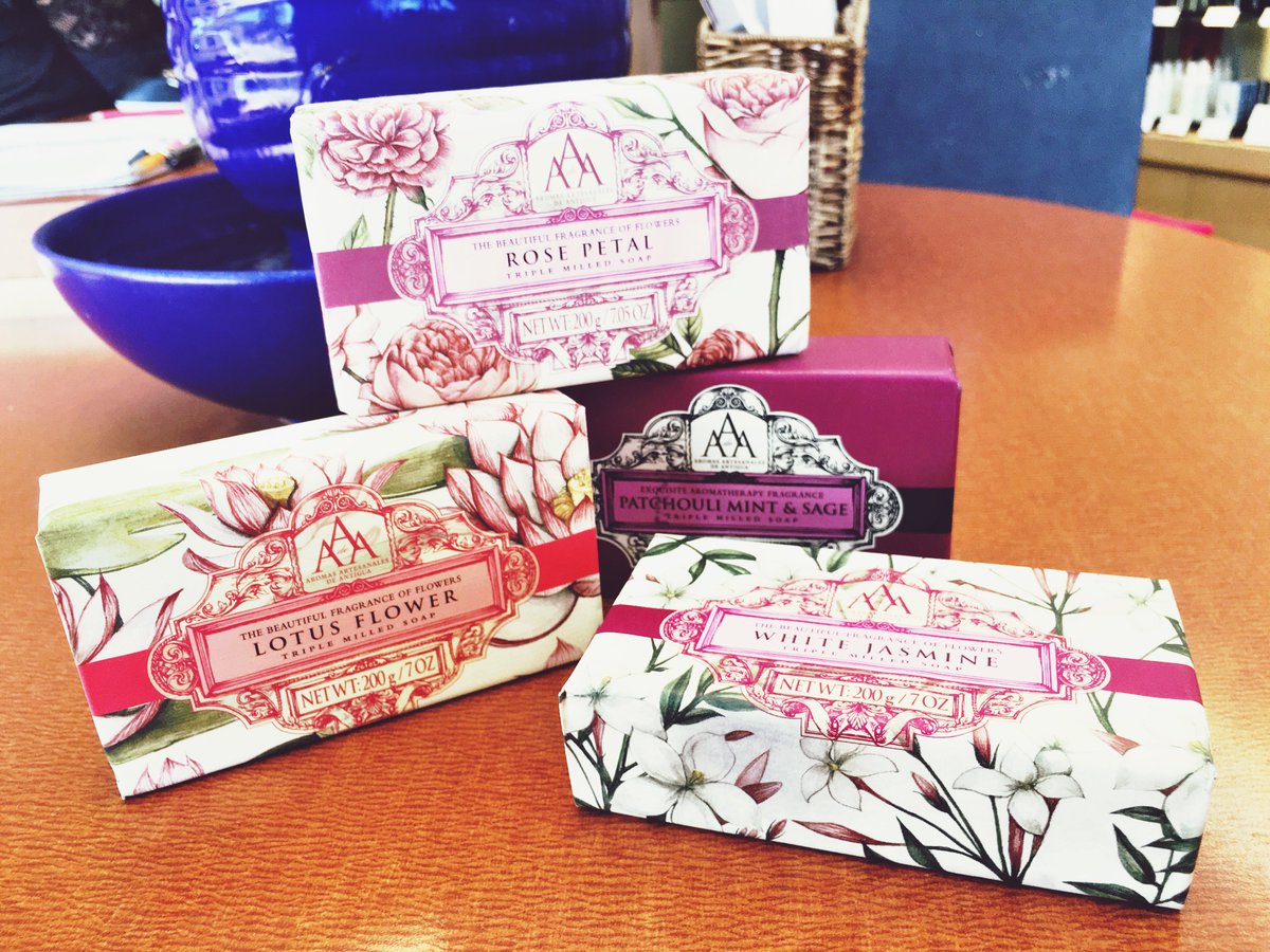 AFABSPA's tweet image. Try our fresh assortment of Aromas de Artesanales soaps today!
FEATURED: 🌸 Lotus Flower, 🌹 Rose Petal, White Jasmine