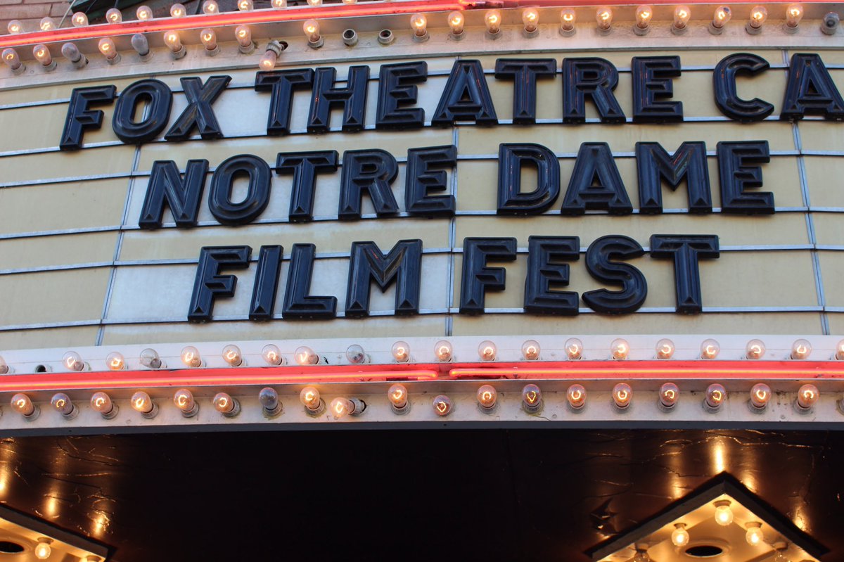 Go check out your red carpet pics on the NDFilmFest Instagram or Twitter <a href="/NDFilmFest/">Notre Dame Film Fest</a>