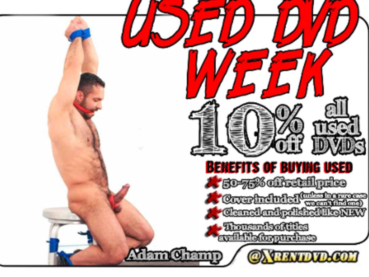 gayxrentdvd's tweet photo. Check out our #Used section great deals & great selections #UsedDVD #LetsGetOffTogether
https://t.co/d2GWE8xe3Q https://t.co/OVWUgEcG6a