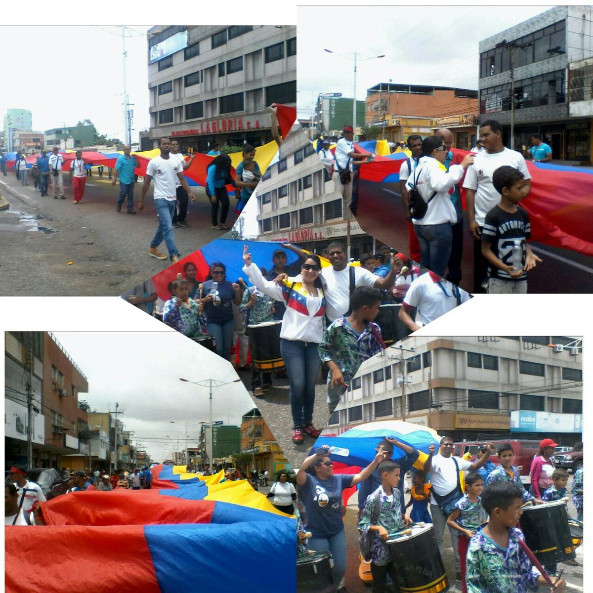 JFigueraPSUV's tweet photo. #Cultura alzó el tricolor patrio en la #IICaminataPorLaPaz en #ElTigreLaGranCiudadDelSur #VenezuelaSeRespeta https://t.co/WJj8K5KAp0